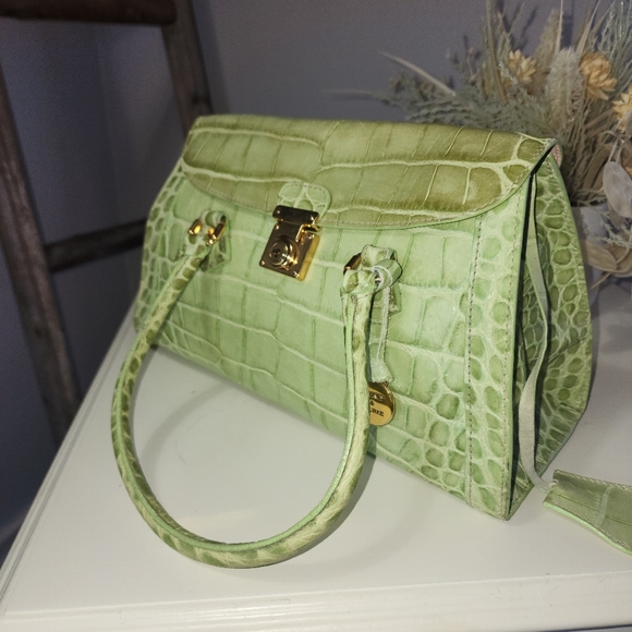 Vintage Alligator Dooney and Bourke Handbag satchel